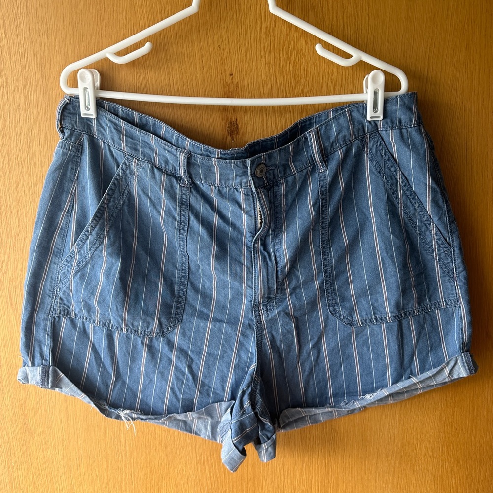 AE Denim Mom Shorts
